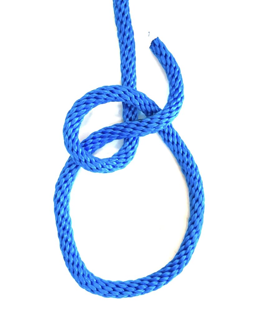 How to tie a Bowline - step 2