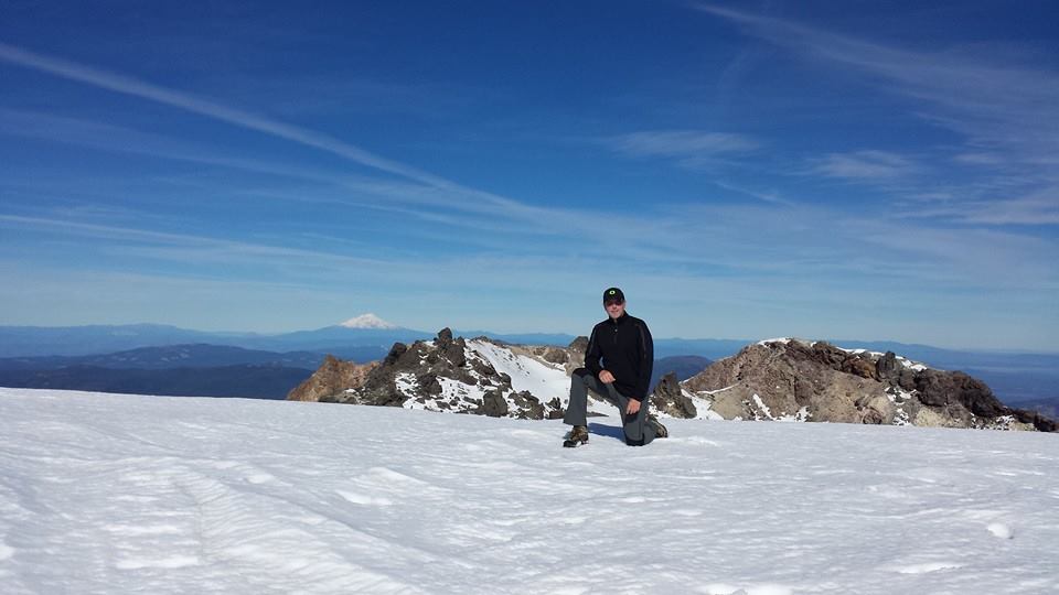 Atop Lassen Peak - Lassen Volcanic National Park