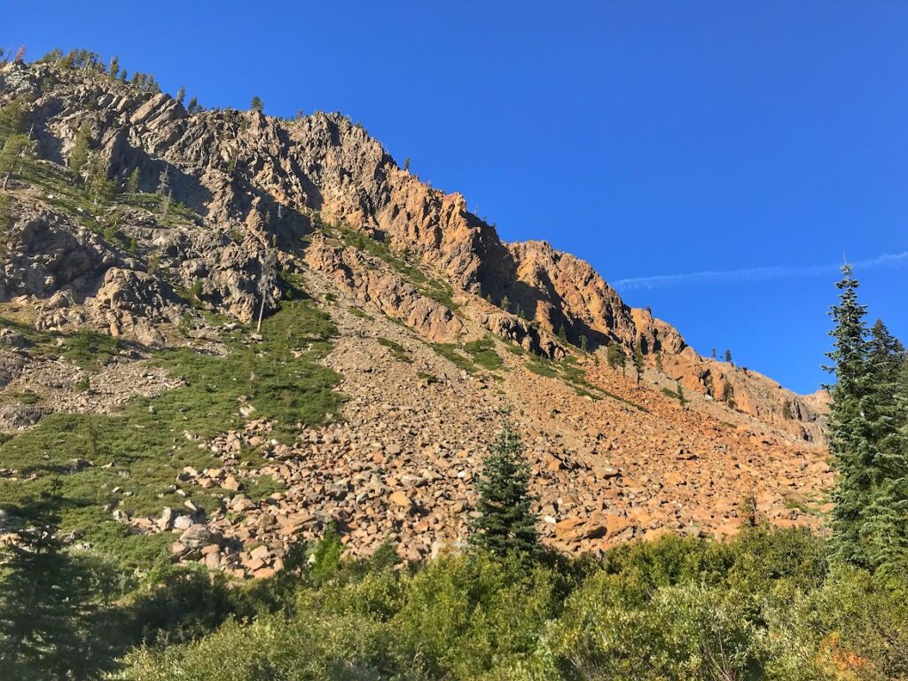 Long Canyon Trail - peaks