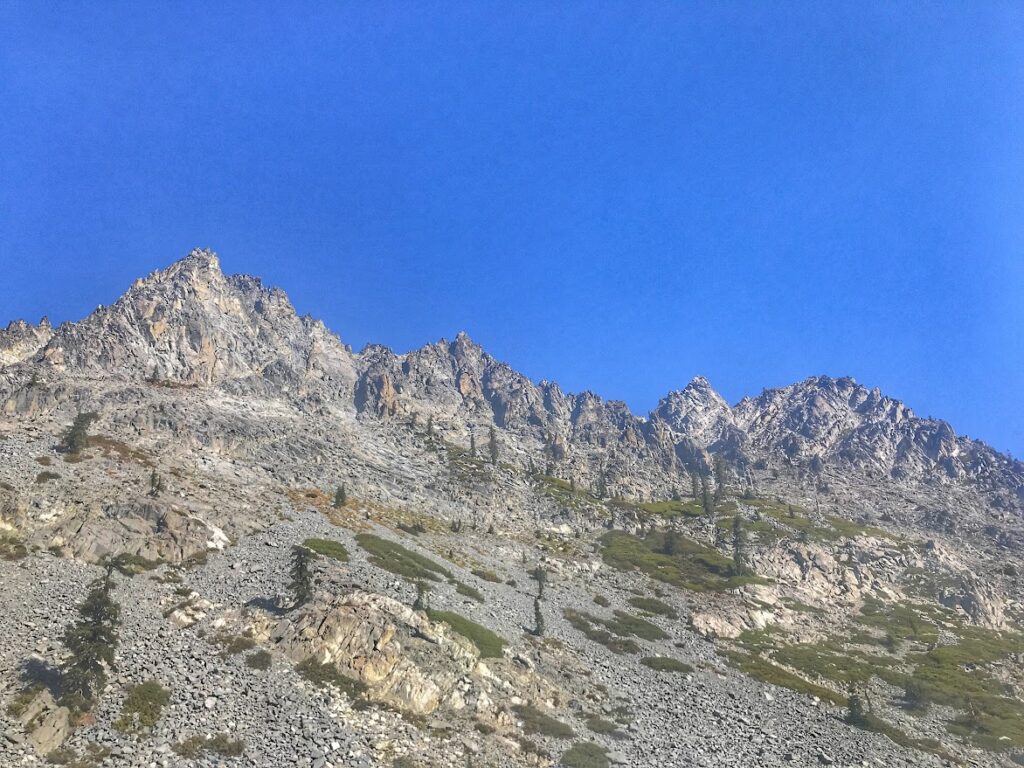 Long Canyon Trail - peaks